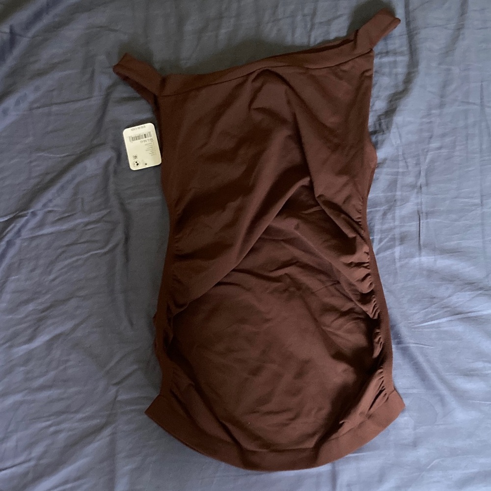 Free People Dark Brown Tank with Intimately Hang Tag - Picture 5 of 8
